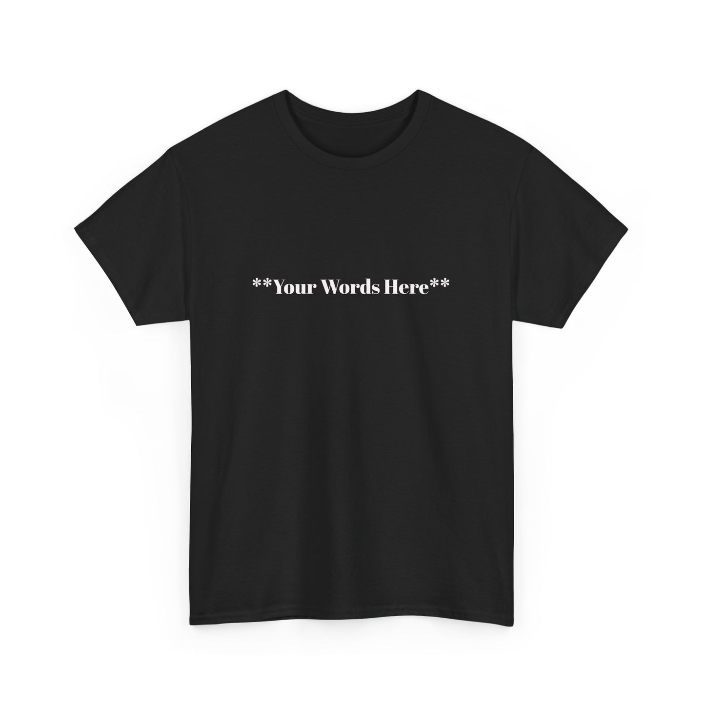Create Your Own Word Shirt!!