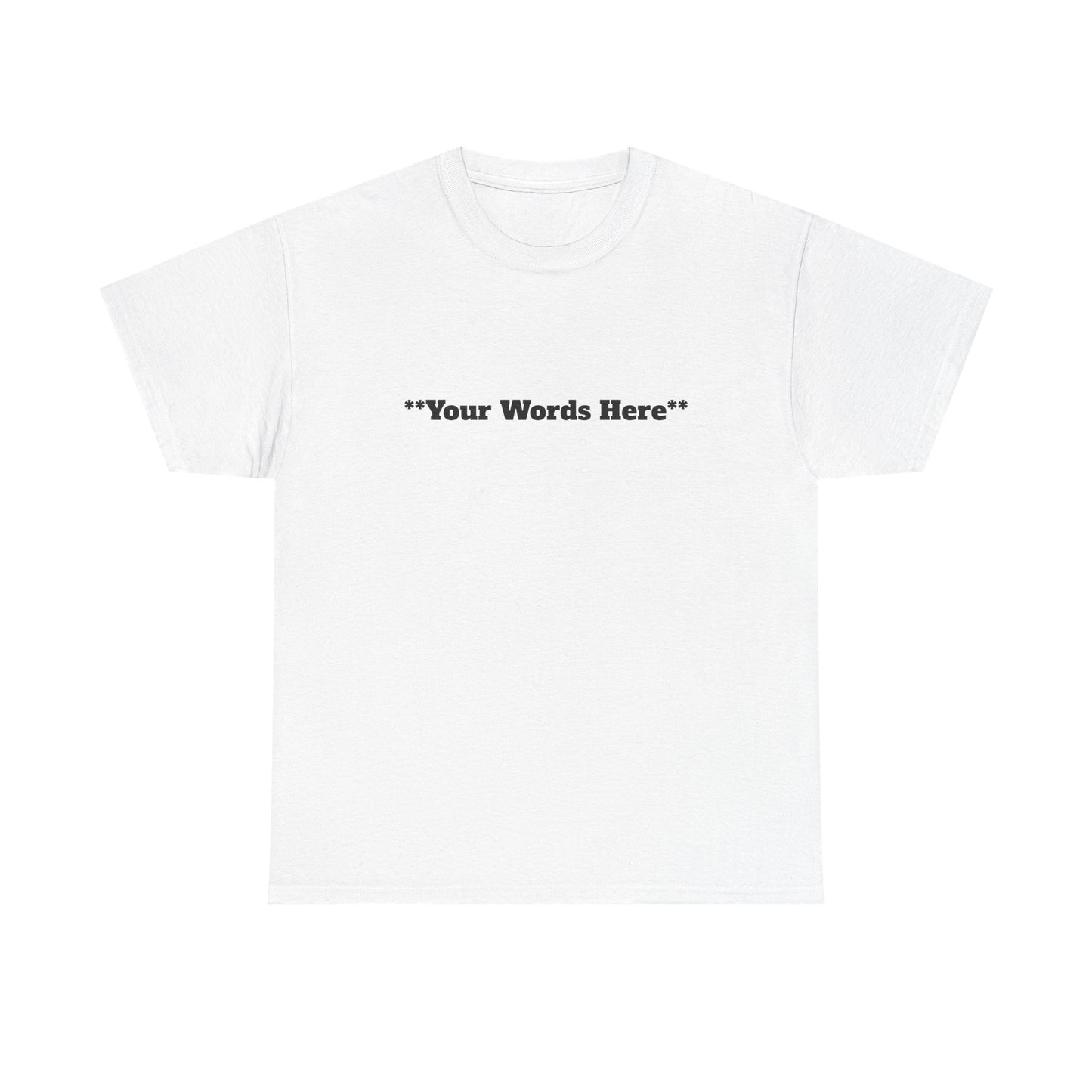 Create Your Own Word Shirt!!