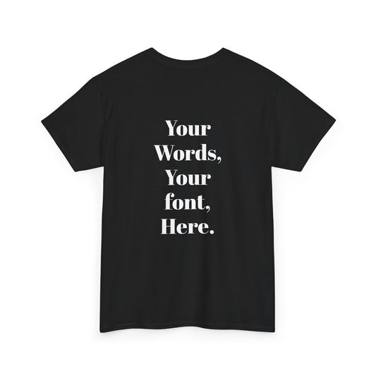 Create Your Own Word Shirt!!